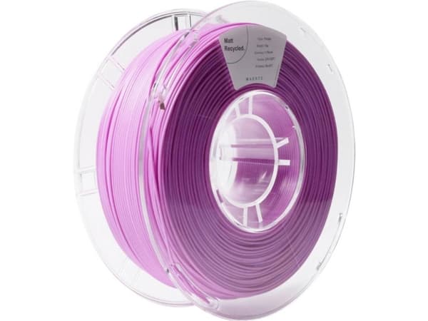 Maertz PMMA-1014-009 PMMA-1014-009 Filament PLA-mat Recycled PLA, Mat 1.75 mm 1000 g Lilla 1 stk