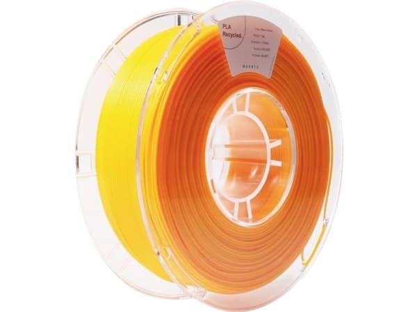 Maertz PMMA-1013-008 PMMA-1013-008 Filament PLA plast Återvunnen PLA 1,75 mm 1000 g Neon Yellow 1 st