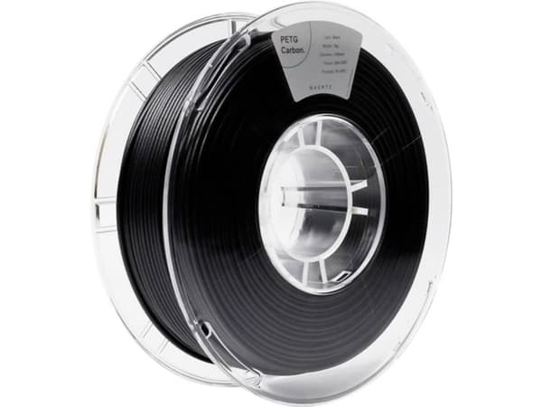 Maertz PMMA-1020-002 PMMA-1020-002 Filament PETG Carbon kemisk bestandig, Varmebestandig 2.85 mm 1000 g Sort 1 stk