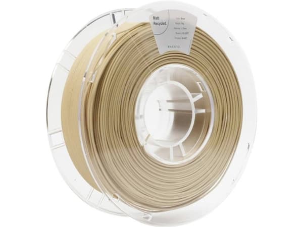 Maertz PMMA-1014-003 PMMA-1014-003 Filament PLA-mat Recycled PLA, Mat 1.75 mm 1000 g Beige 1 stk
