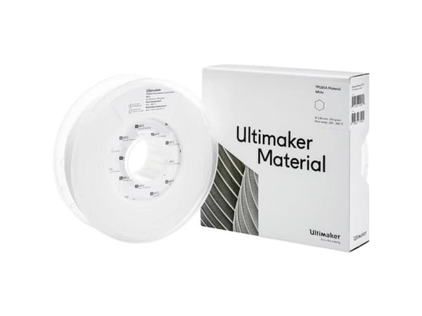 UltiMaker PMUM-1006-002 TPU95A Filament TPU 2.85 mm 700 g Hvid 1 stk