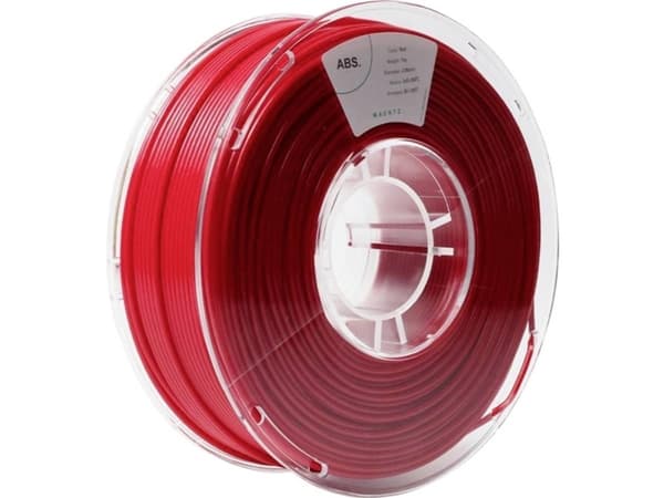 Maertz PMMA-1010-014 PMMA-1010-014 Filament ABS-plast kemisk bestandig 2.85 mm 1000 g Rød 1 stk