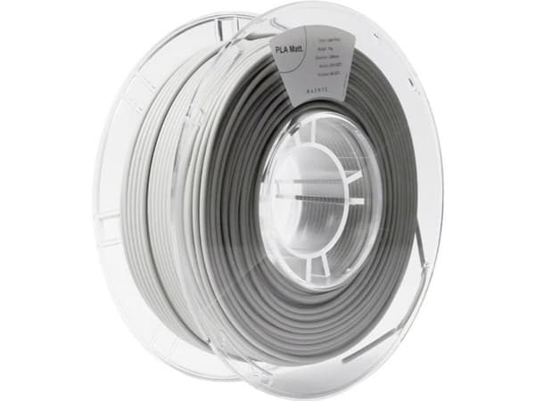 Maertz PMMA-1012-010 PMMA-1012-010 Filament PLA-mat Mat 2.85 mm 1000 g Lysegrå 1 stk