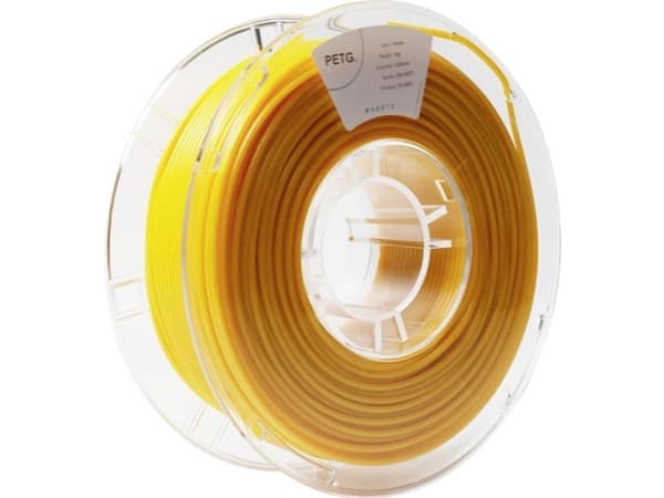 Maertz PMMA-1011-013 PMMA-1011-013 Filament PETG kemisk bestandig 2.85 mm 1000 g Gul 1 stk