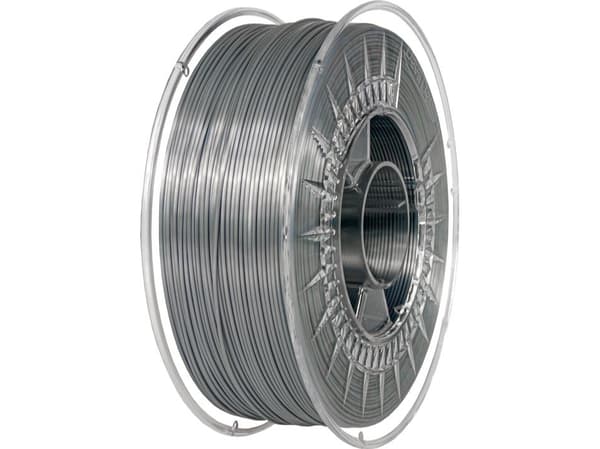 Plastikas Devil Design Silk - 1.75mm - 1kg - Sidabrinis