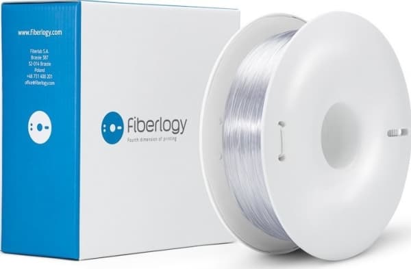 3D Plastics Fiberlogy Easy ABS 1,75 mm 0,75 kg - ren transparent (AN-18637)