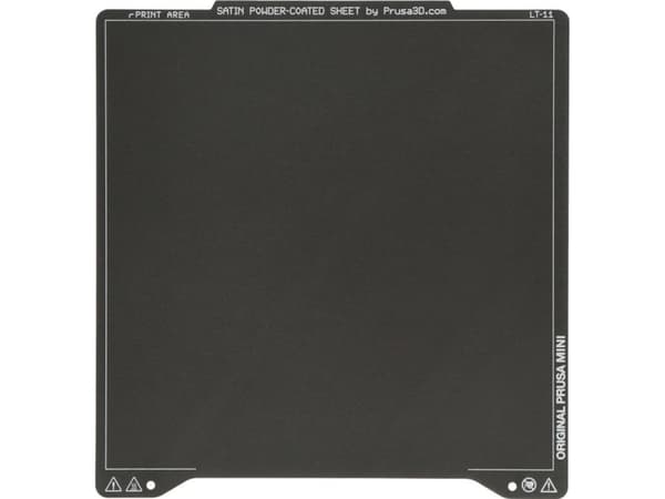 Prusa PEI fjäderstålplatta - för Prusa Mini+ skrivare - satin}
