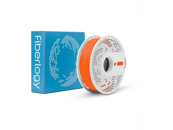 3D plastikas Fiberlogy Easy PLA 1.75mm 0.85kg – Neon Oranžinis