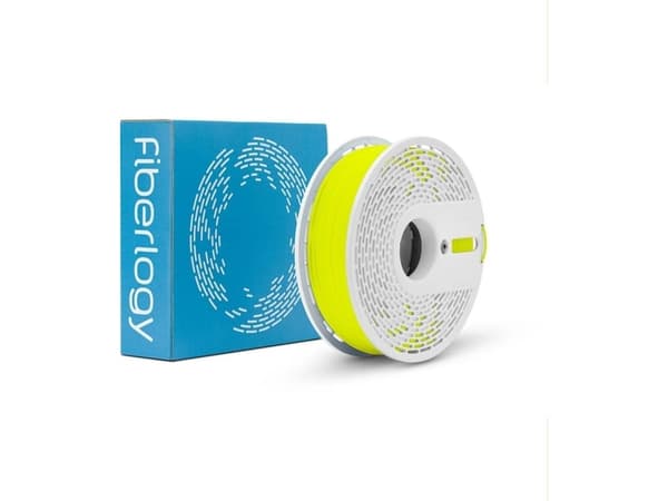 3D plastikas Fiberlogy Easy PLA 1.75mm 0.85kg – Neon Geltona