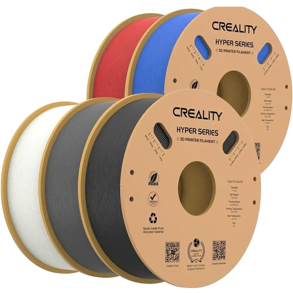 3D-tulostimen filamentti, nopea tulostus, kestävämpi lujuus,Hyper PLA-5kpl