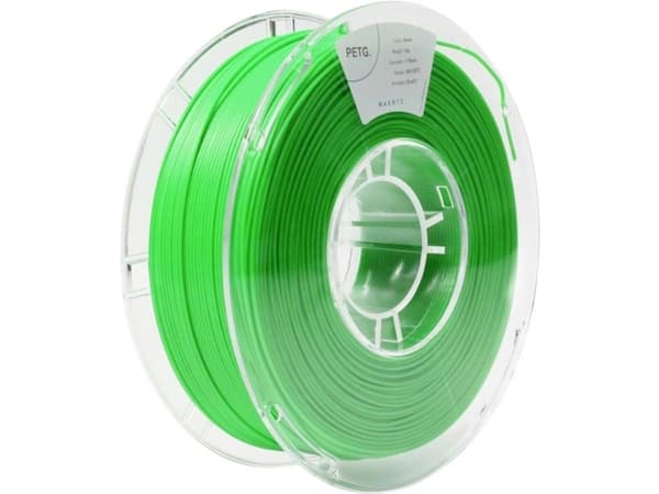 Maertz PMMA-1011-005 PMMA-1011-005 Filament PETG kemisk bestandig 1.75 mm 1000 g Grøn 1 stk