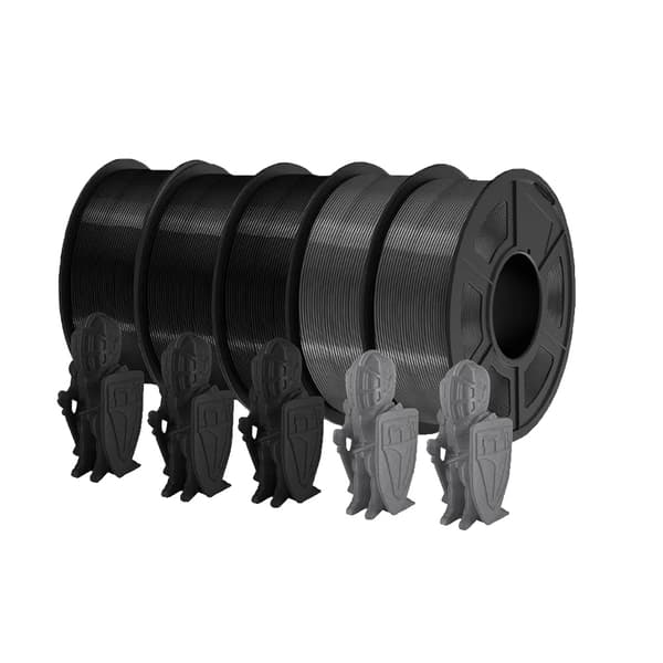 PLA 3D-printer filament, 1,1 kg, glat udskrivning,PLA 3BK2GY