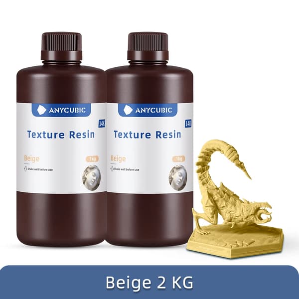 Högprecisions 3D-skrivharpiks, matt yta, förbättrad hållfasthet,Beige 2 kg