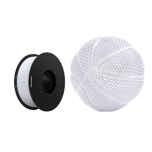 PLA 3D-printfilament, højhastighedsprint, biologisk nedbrydeligt materiale,Pla-HR White