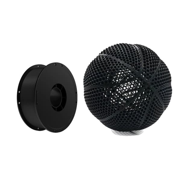 PLA 3D-printfilament, højhastighedsprint, biologisk nedbrydeligt materiale,Pla-HR sort