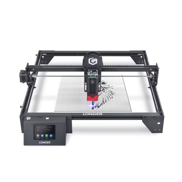 Lasergraver, 400x400mm Graveringområde, 5W Optisk Udgivelseseffekt, WiFi-forbindelse