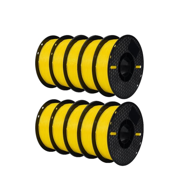 TPU-filament, 1,75 mm diameter, 95A hårdhet,10 kg TPU gul