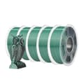 Pikkukuva 1 / 2: SUNLU 3D-tulostuslanka, silkkihohto, matala kutistumisaste,DC Black Green