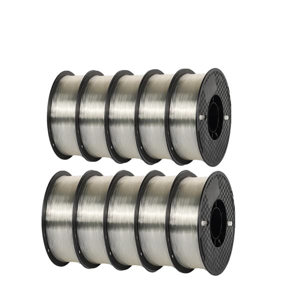 TPU Filament, 1,75 mm Diameter, 95A Hårdhed,10 kg TPU gennemsigtig