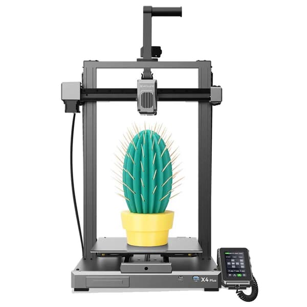 3D-printer, hurtig udskrivningshastighed 500 mm/s, stort byggevolumen 300*300*400 mm,Sidewinder X4 Plus