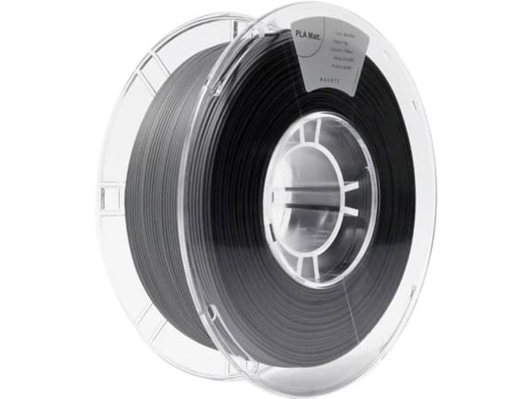 Maertz PMMA-1012-004 PMMA-1012-004 Filament PLA-mat Mat 1.75 mm 1000 g Mørkegrå 1 stk