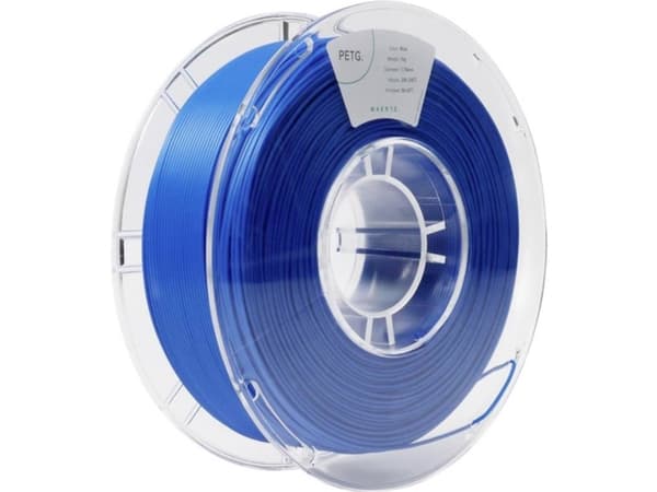 Maertz PMMA-1011-003 PMMA-1011-003 Filament PETG kemisk bestandig 1.75 mm 1000 g Blå 1 stk