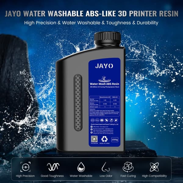 3D-tulostusneste, korkea tarkkuus, vesipesun kestävä,JY-WWAL-5GY-5KG