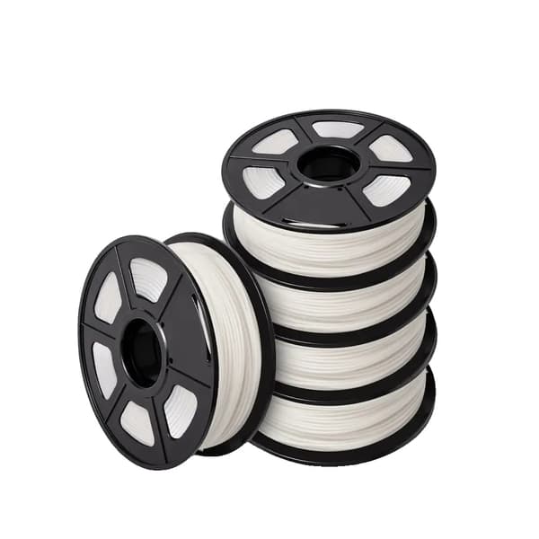 PLA Plus Filament, Flerfärgad, 1,75 mm Diameter,PLA PLUS Vit
