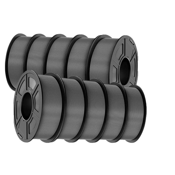3D-printer filament, 1,75 mm diameter, 100% uden bobler,EABS GY 10KG