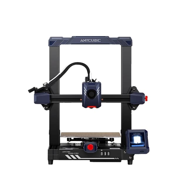 FDM 3D-printer, 500 mm/s maksimal hastighed, 9,8 x 8,7 x 8,7 tommer printstørrelse,Anycubic Kobra 2 Pro