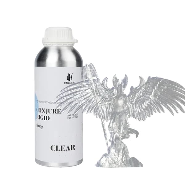 3D-tulostimen fotopolymeeri-hartsi, matala kutistuminen, korkea kestävyys,Clear-1kg