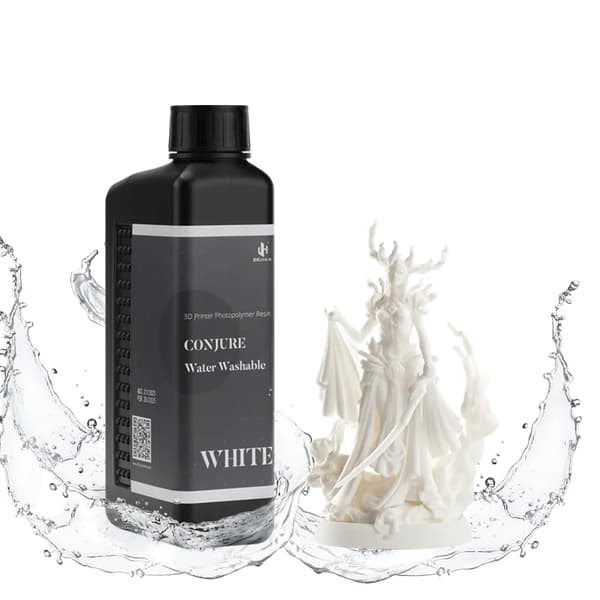 Vattenlöslig resin, låg lukt, hög precision,Vit-1kg