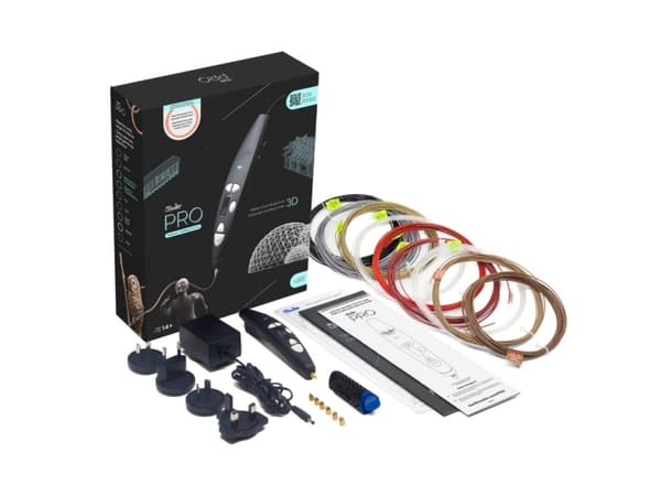 3Doodler 3D Pen Pro III-sett Sort