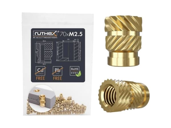 ruthex Gängad insats RX-M2,5x5,7 GE-M25x57-001