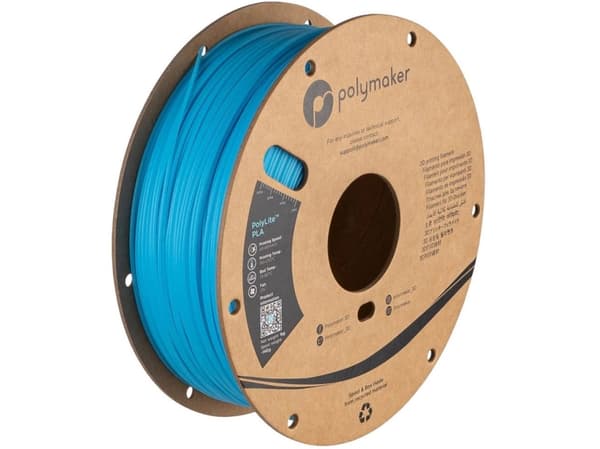 Filament Polymaker PolyLite Luminous PLA 1,75mm 1kg - Blue}