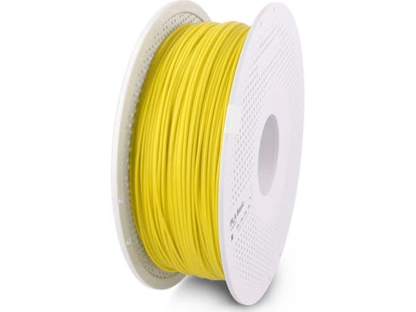 Bambu Lab PLA Basic filament 1,75 mm 1kg - leveres med gjenbrukbar spole - Gul