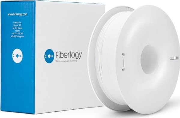 3D plast Fiberlogy Impact PLA 1,75 mm 0,85 kg – Hvit