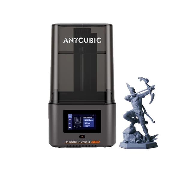 3D-printer, 10K høj præcision, 7" monochrom skærm,Photon Mono 4 Ultra