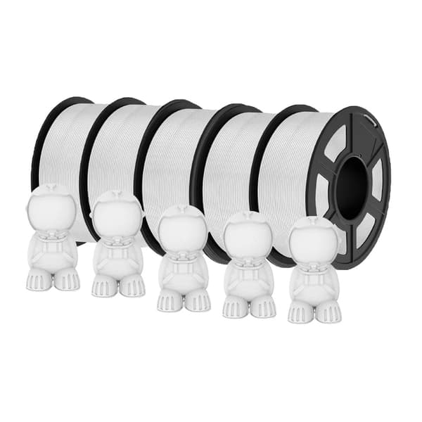 PLA Matte Filament, 1,1KG, Glat Udskrivning,5WT