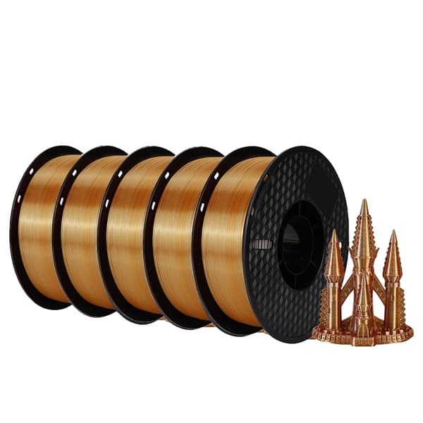 Silk PLA 3D-tulostuslanka, 5 kg, useita väri vaihtoehtoja,5kg Silkkitriple GSC