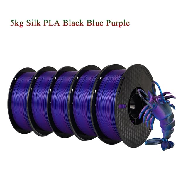 Silk PLA 3D-tulostuslanka, 5 kg, useita väri vaihtoehtoja,5kg Silkkitriple BBP