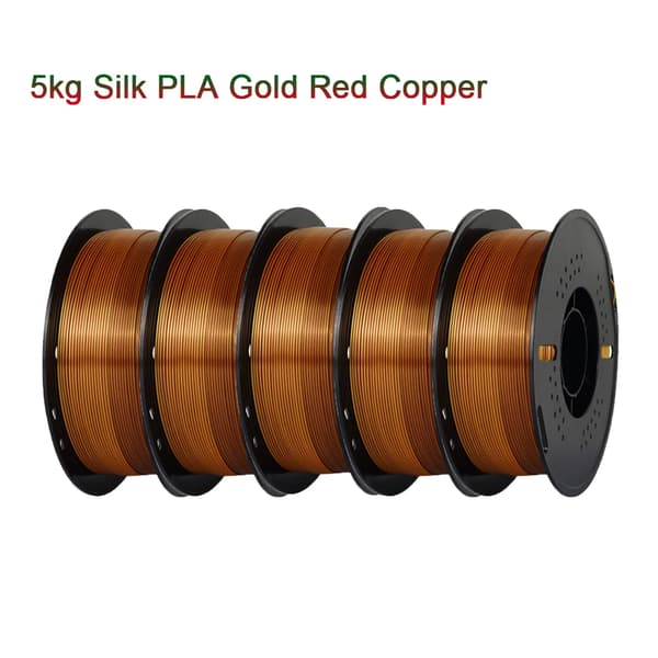 Silk PLA 3D-tulostuslanka, 5 kg, useita väri vaihtoehtoja,5kg Silkkidupla GR