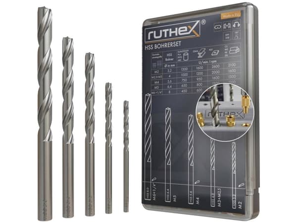 ruthex HSS borrkronesats BOH-SET-001