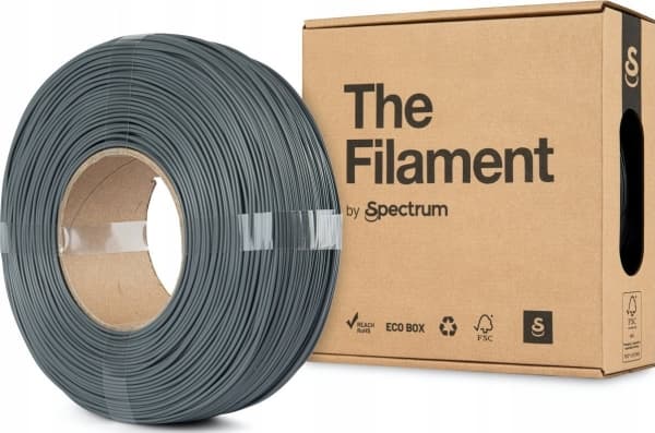 Filament Spectrum Refill PLA 1.75mm 1kg - Bazalto pilka