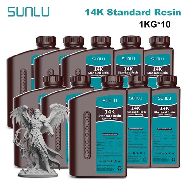 SUNLU 14K 3D-skrivharpiks, Snabb härdning, Hög precision, Låg lukt,14K Standard GY