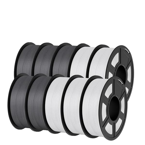 PLA Matt Filament, 1,75 mm Diameter, Slät Matt Yta,PLA YG 5WT 5GY