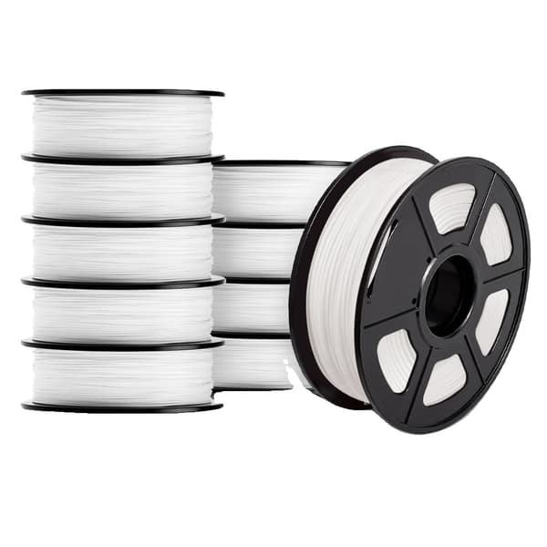 3D-tulostimen filamentti, PLA-materiaali, 1,75 mm halkaisija,PLA PLUS Valkoinen