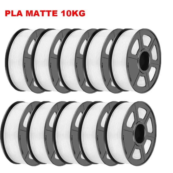 3D-printer filament, PLA-materiale, 1,75 mm diameter,PLA MATTE Hvid