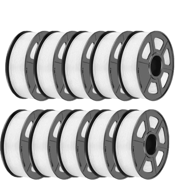 3D-printer filament, PLA-materiale, 1,75 mm diameter,PLA MATTE Hvid