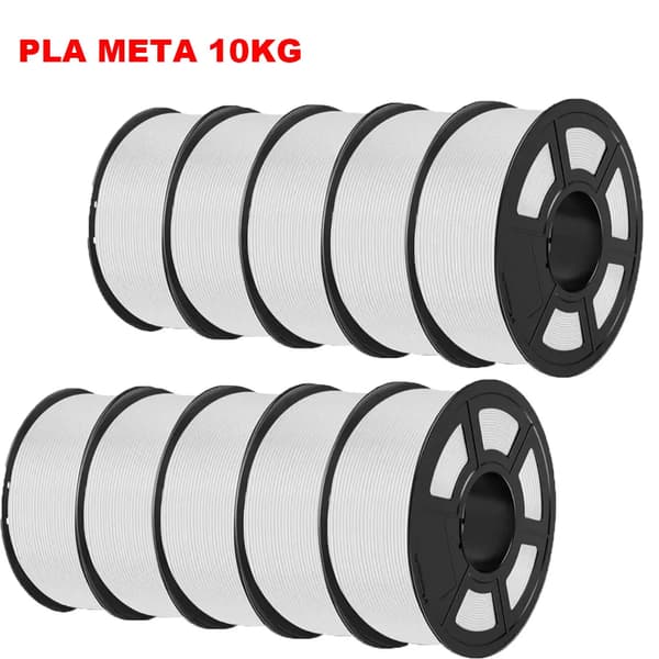 3D-skrivarfilament, PLA-material, 1,75 mm diameter,PLA META Vit
